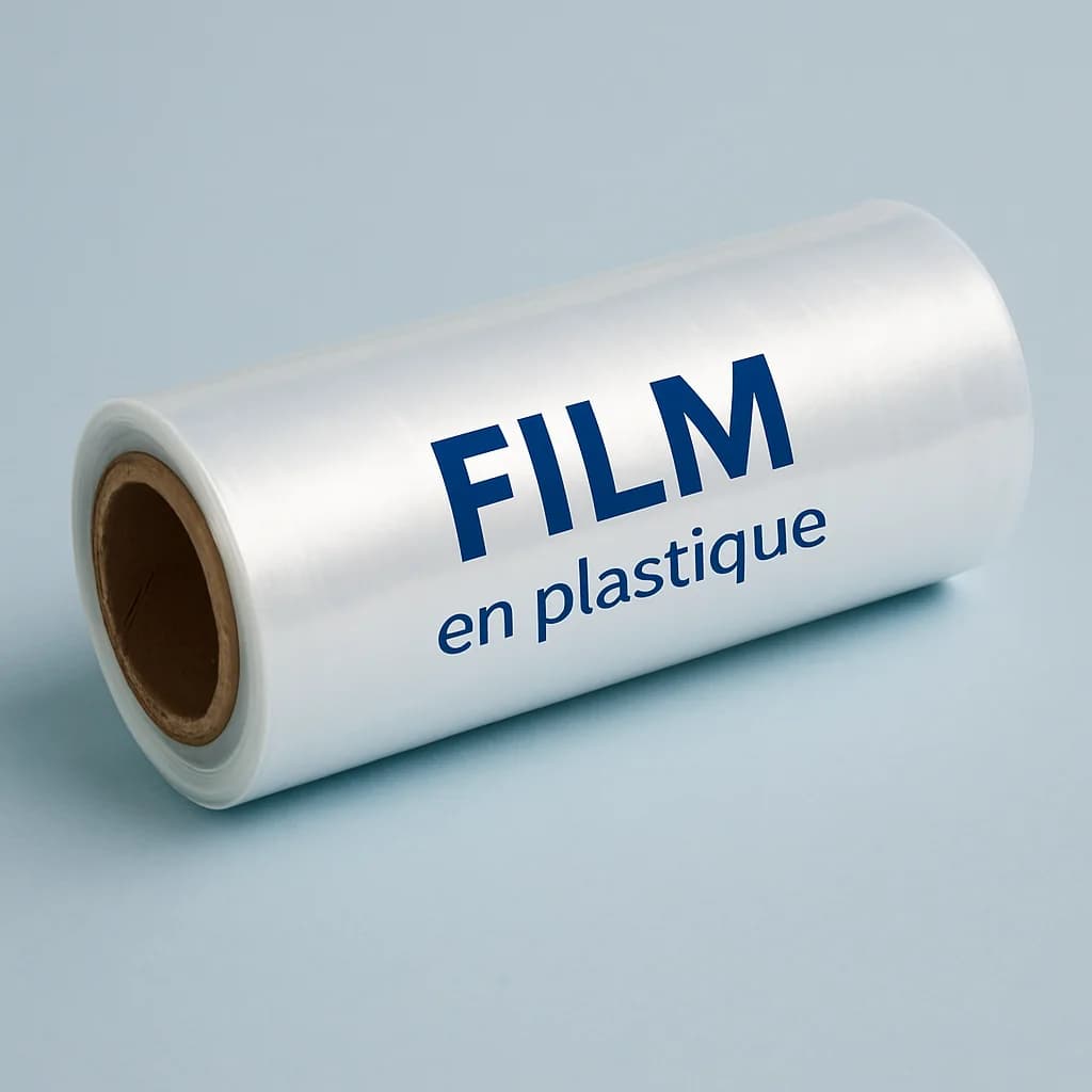 Rouleau de film plastique d'emballage